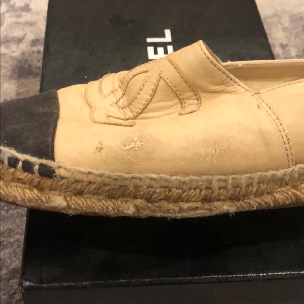 Authentic Chanel Flat Espadrilles - image 5